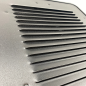 Preview: Lüftungsgitter Schiebefenster VW T7 Fahrerseite links EXCLUSIV - Lüftungsgitter Vorderseite Detailansicht Lüftungsschlitze