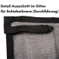 Preview: Detailaufnahme Insektenschutzgitter/Reißverschluss
