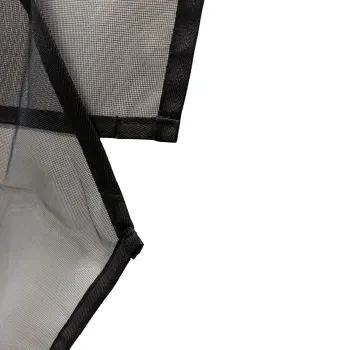 Detailaufnahme Insektenschutzgitter/Reißverschluss