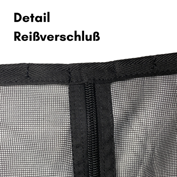 Detailaufnahme Reißverschluss